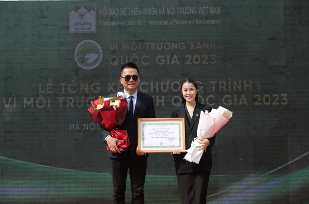 Herbalife Việt Nam được trao Bằng công nhận đạt các tiêu chí “Vì Môi Trường xanh Quốc gia 2023”
